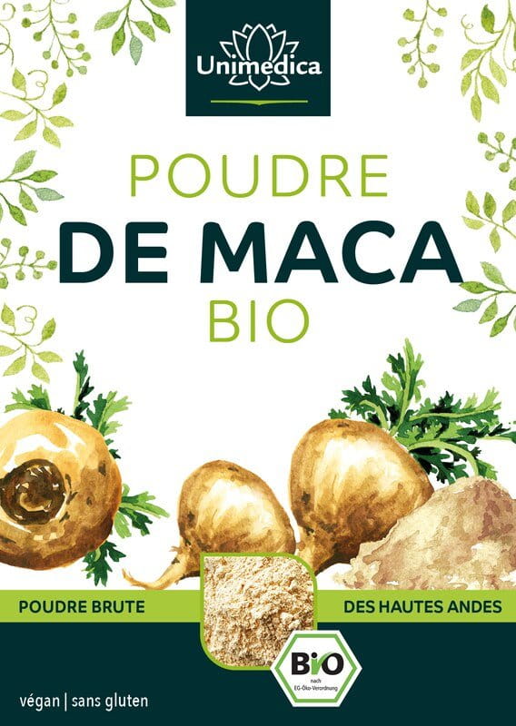 Maca en poudre bio - 300 g - par Unimedica