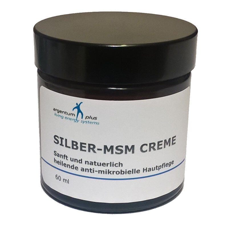 Silber-MSM Creme - argentum plus - 60 ml