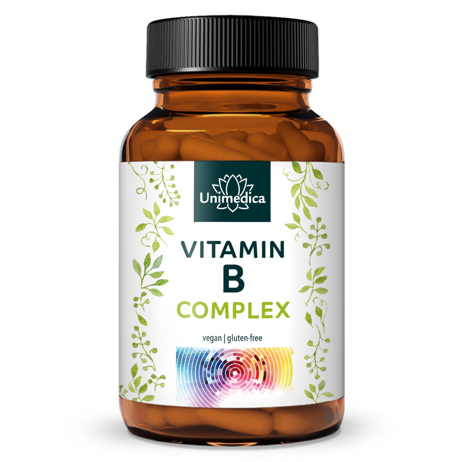 Vitamin B Complex - High-dose - all b vitamins - with cofactors - 180 capsules