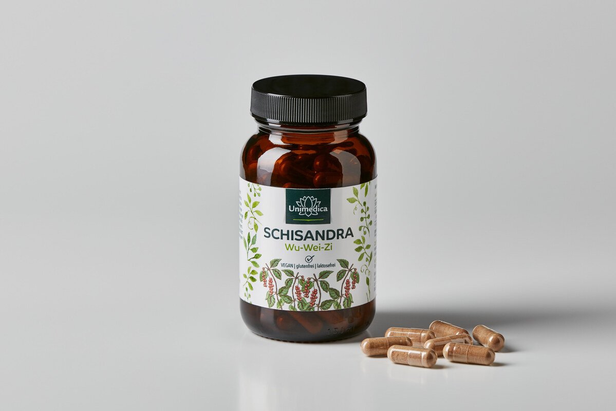 Schisandra - Schisandra chinensis leaf extract with 9 % schisandrin - 150 mg - from Unimedica
