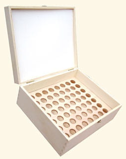 56er Holzkästchen für 5 g Gläschen