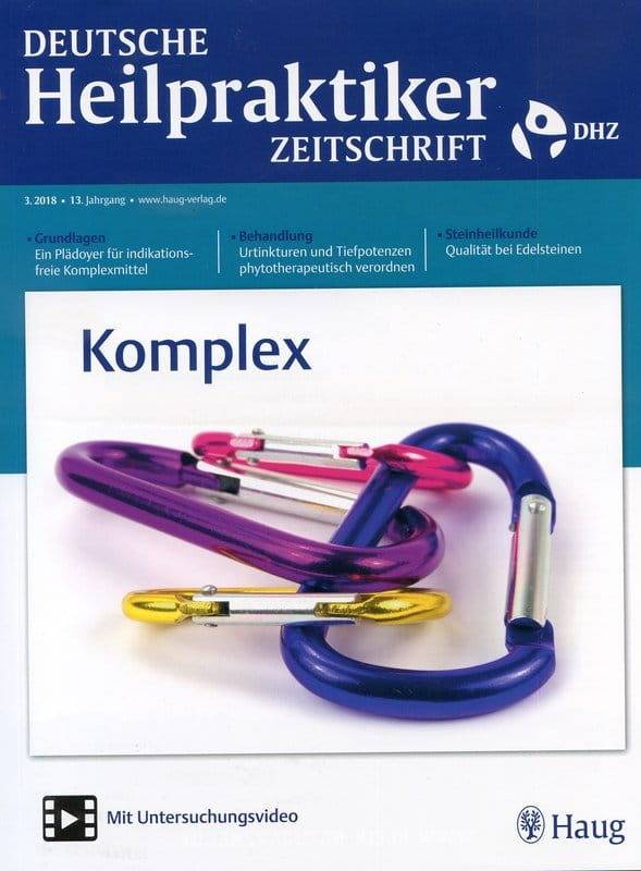 Deutsche Heilpraktiker Zeitschrift 2018/3 Komplexmittel