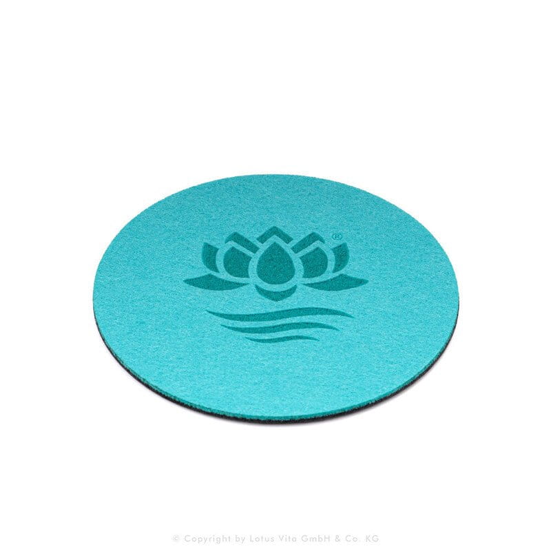 Filz Untersetzer mit Lotus Blume 13,5cm - Lotus Vita