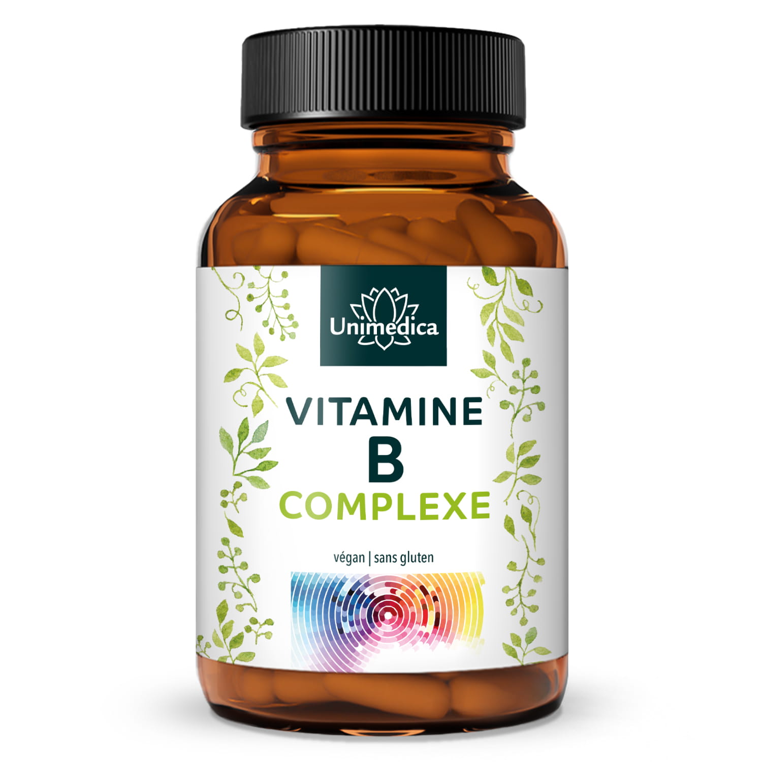 Complexe de vitamines B - hautement dosé - toutes les vitamines B - avec cofacteurs - 180 gélules