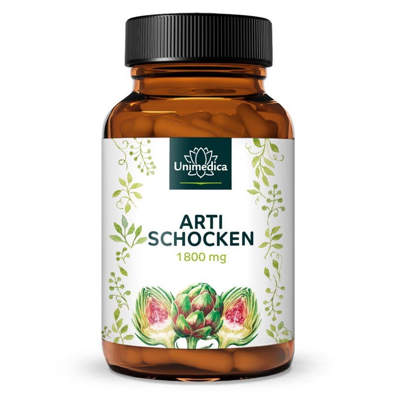 Extrait d'artichaut - 1 800 mg par dose quotidienne (3 gélules) - 150 gélules - par Unimedica