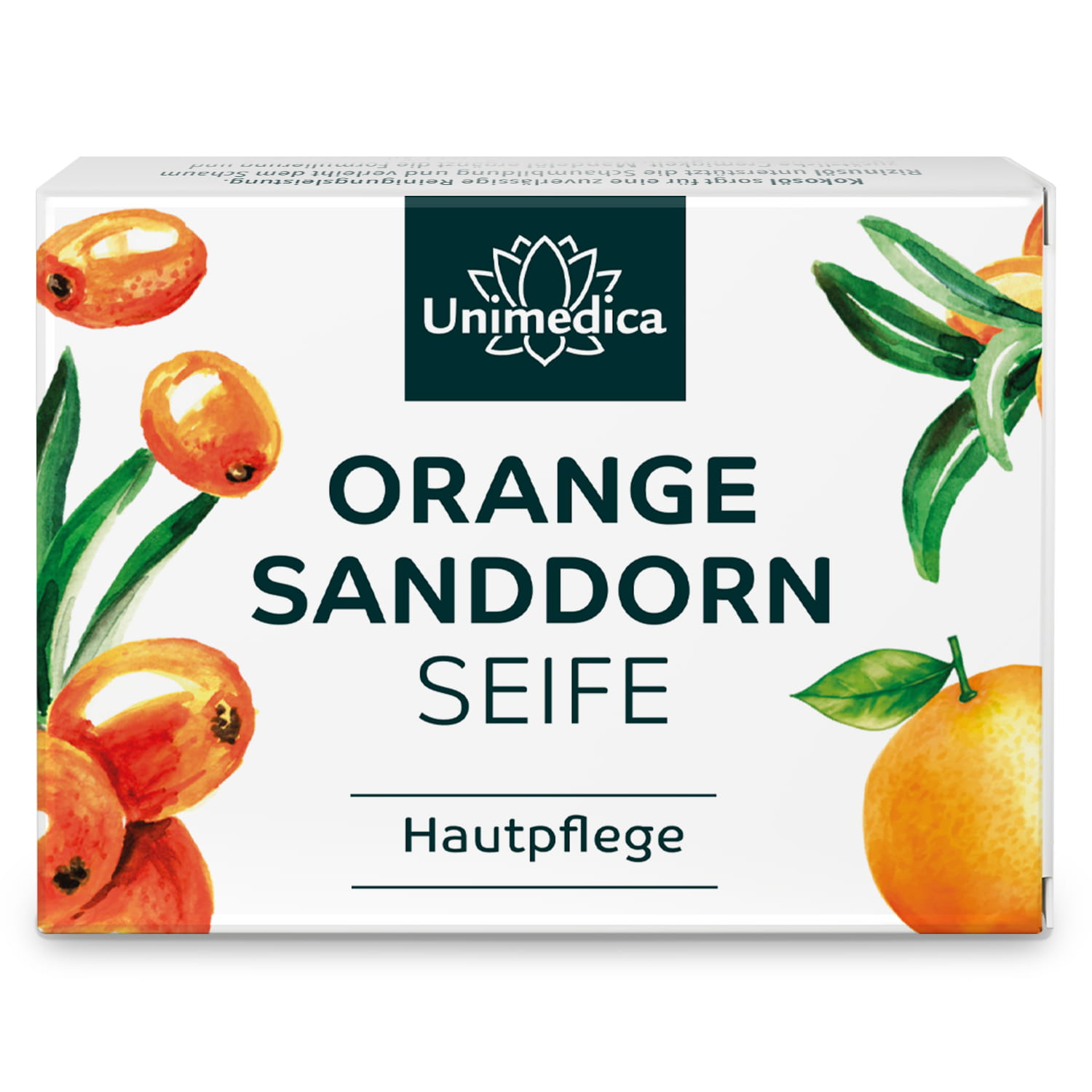 Orange Sanddorn Seife - 100 g