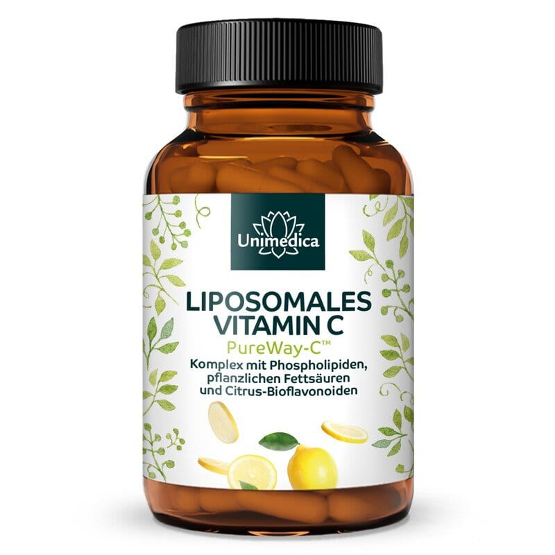Liposomales Glutathion - PureWay-G - 400 mg L-Glutathion pro Tagesdosis (1 Kapsel) - 30 Kapseln - von Unimedica, Komplex mit L-Glutathion, Phospholipiden und pflanzlichen Fettsuren - Narayana Verlag Liposomales Glutathion - PureWay-G - 400 mg L-Glutathion pro Tagesdosis (1 Kapsel) - 30 Kapseln - von Unimedica, Komplex mit L-Glutathion, Phospholipiden und pflanzlichen Fettsuren - Narayana Verlag