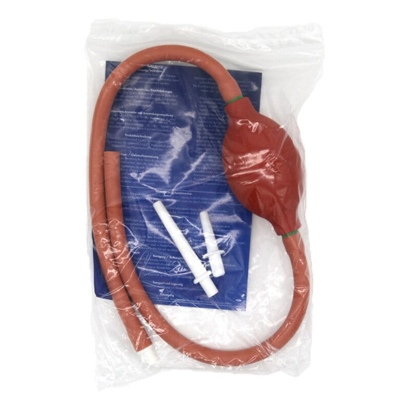 Klyso Komplett-Set mit Kanüle und 85 cm Schlauch - Dr. Junghans