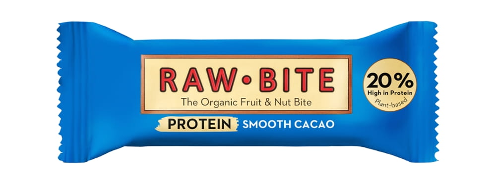 Raw Bite Riegel Bio - Protein Smooth Cacao - 45 g