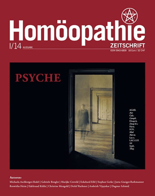 2014-I Homöopathie Zeitschrift - Psyche