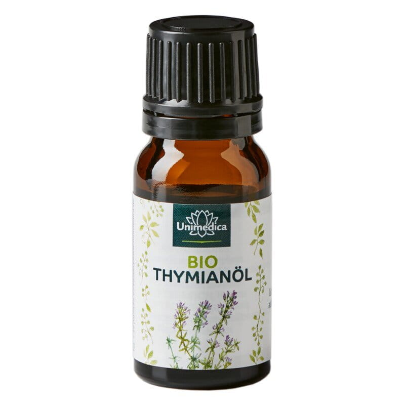 Organic Thyme Oil - 100 % pure all-natural oil - 10 ml - from Unimedica