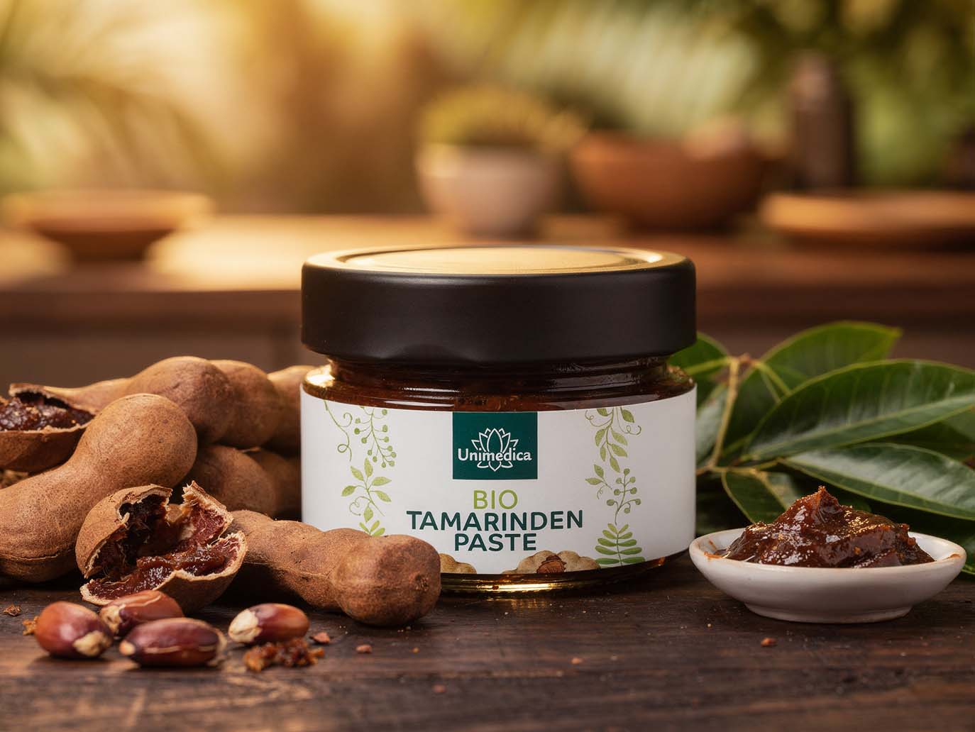 Pâte de tamarin BIO  135 g  par Unimedica