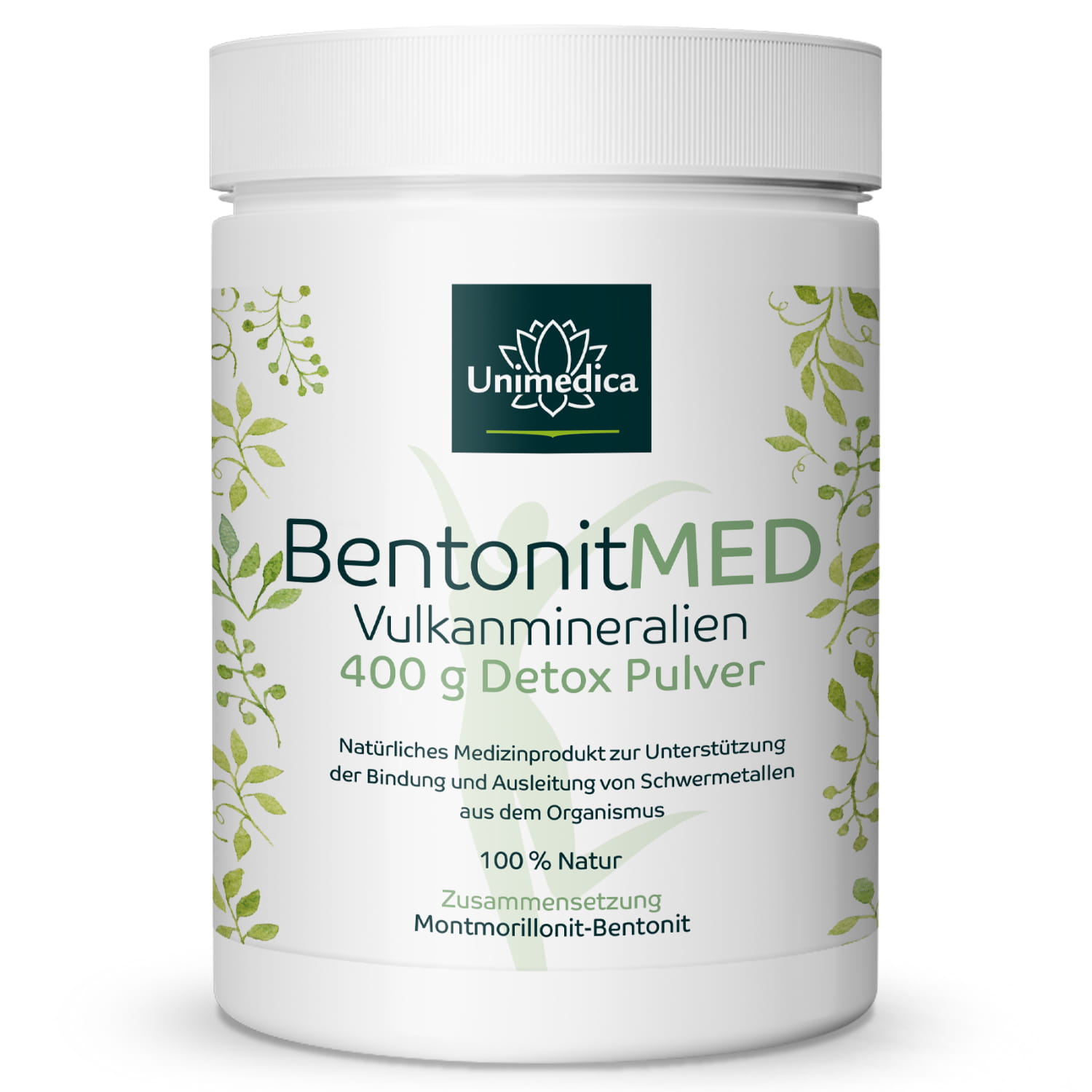 Bentonite Med Detox Powder - 400 g - from Unimedica