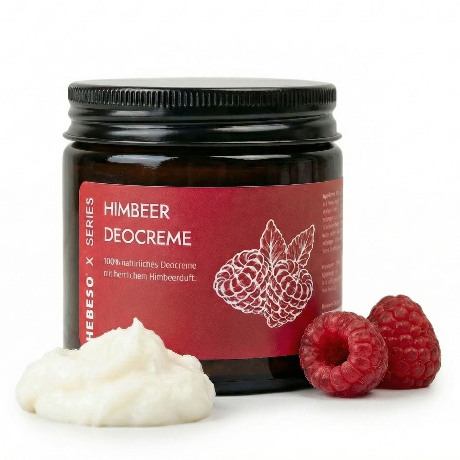 Himbeer Deocreme - 60ml - HEBESO
