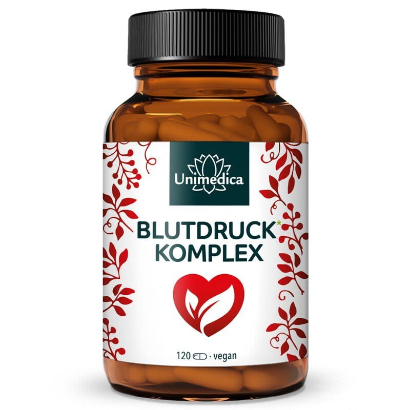 Blood Pressure* Complex - high-dose - 120 capsules - from Unimedica