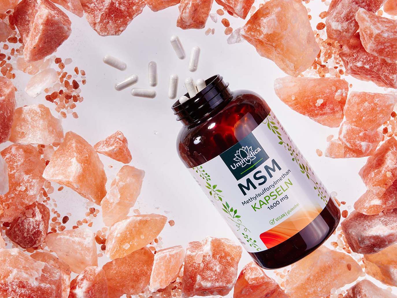 MSM capsules - 1600 mg per daily dose - 365 capsules  from Unimedica