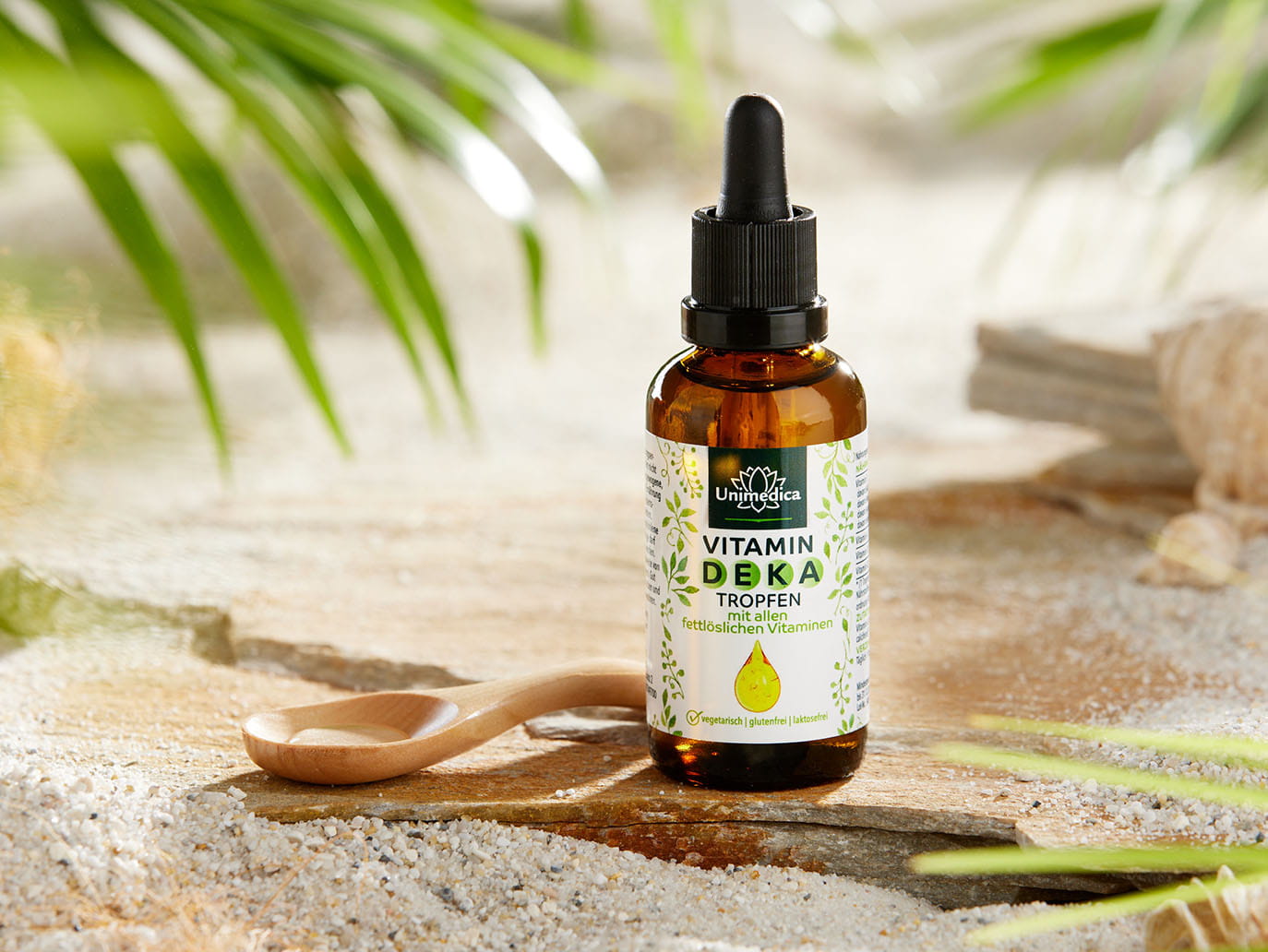 Vitamin DEKA Tropfen - mit allen fettlöslichen Vitaminen in einem starken Kombi-Produkt - 50 ml - von Unimedica