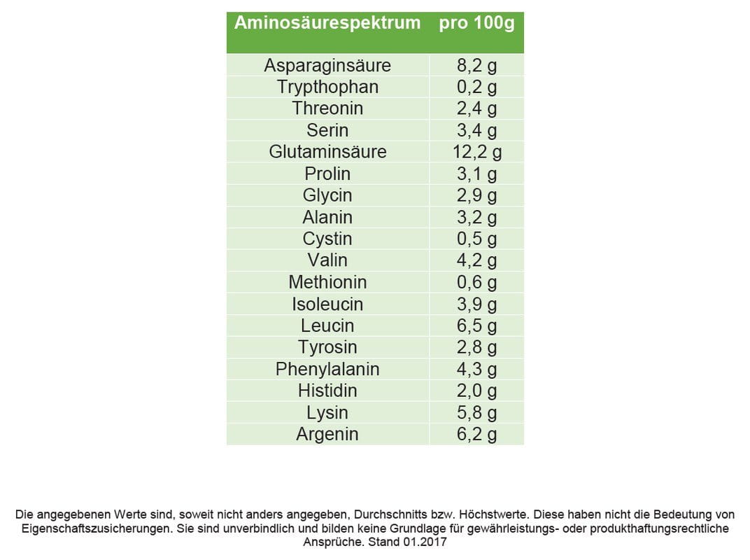 Erbsenprotein Bio 82 % - Isolat - PIOWALD - 1 kg
