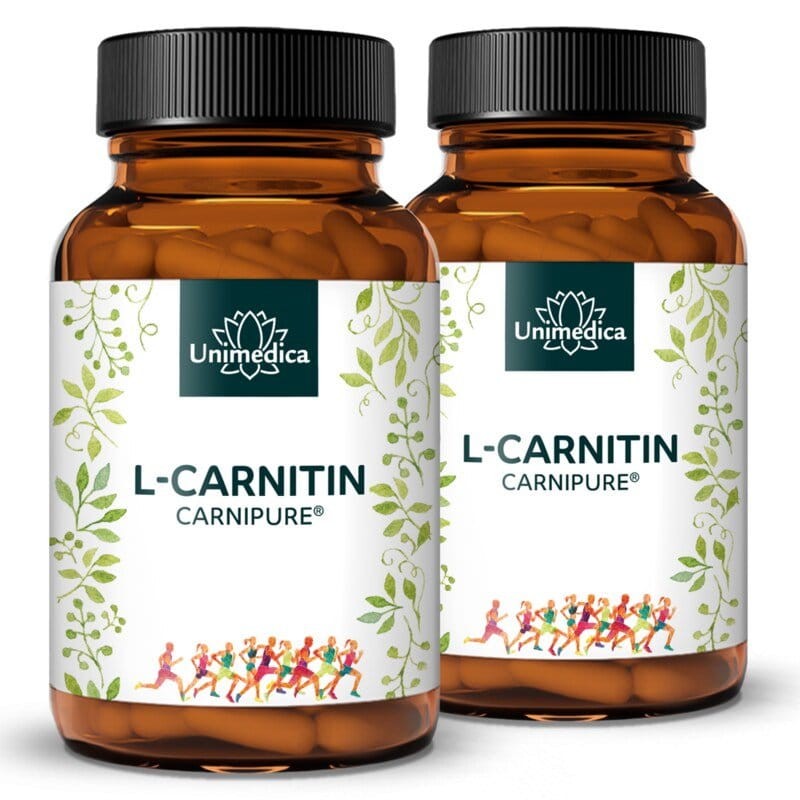 l-carnitine carnipure 2er-Sparset: L-Carnitin (Carnipure®) - 2000 mg pro Tagesdosis - 2 x 120 Kapseln - von Unimedica, Nahrungsergänzungsmittel mit 500 mg reinem L-Carnitin l-carnitine carnipure 2er-Sparset: L-Carnitin (Carnipure®) - 2000 mg pro Tagesdosis - 2 x 120 Kapseln - von Unimedica, Nahrungsergänzungsmittel mit 500 mg reinem L-Carnitin