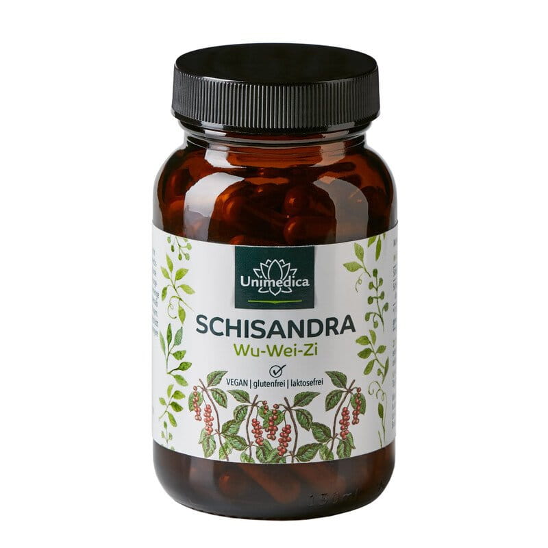 Schisandra - Schisandra chinensis leaf extract with 9 % schisandrin - 150 mg - from Unimedica