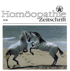 Homöopathie Zeitschrift 1994-II Tierheilkunde als CD-ROMMÄNGELEXEMPLAR