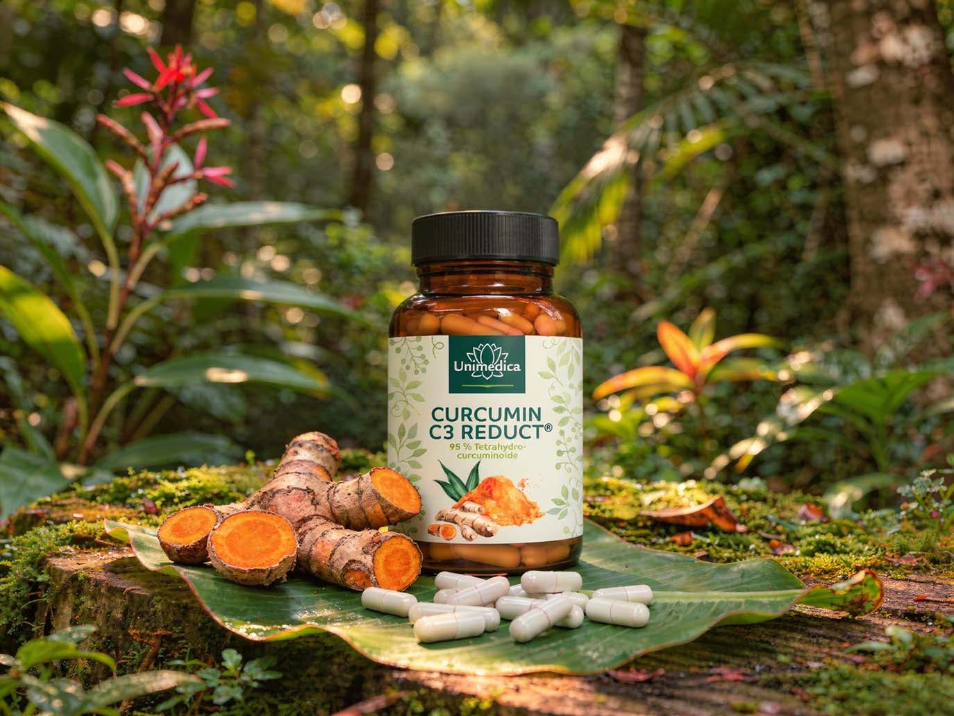 Curcumin C3 Reduct® - 140 mg pure curcuminoids per daily dose (1 capsule) - 120 capsules  from Unimedica