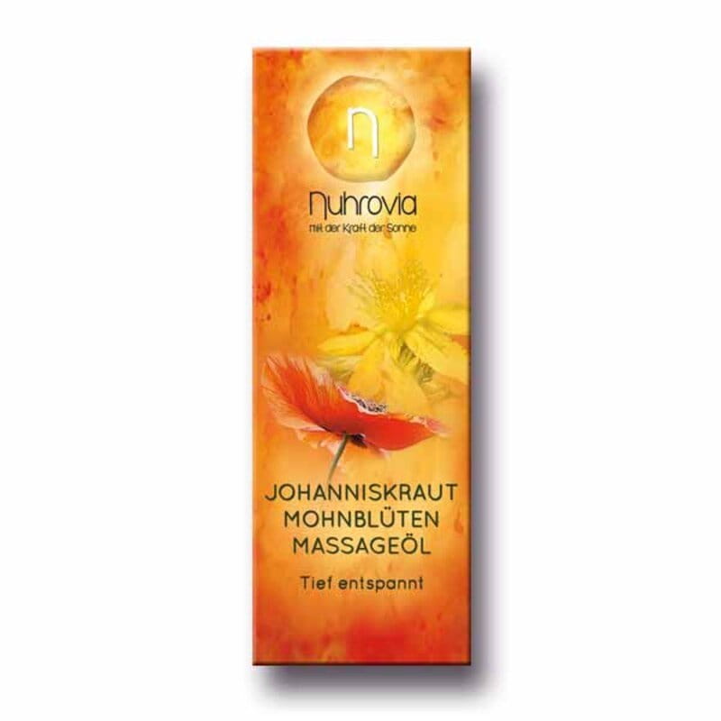 Johanniskraut-Mohnblütenöl - Nuhrovia - 50 ml