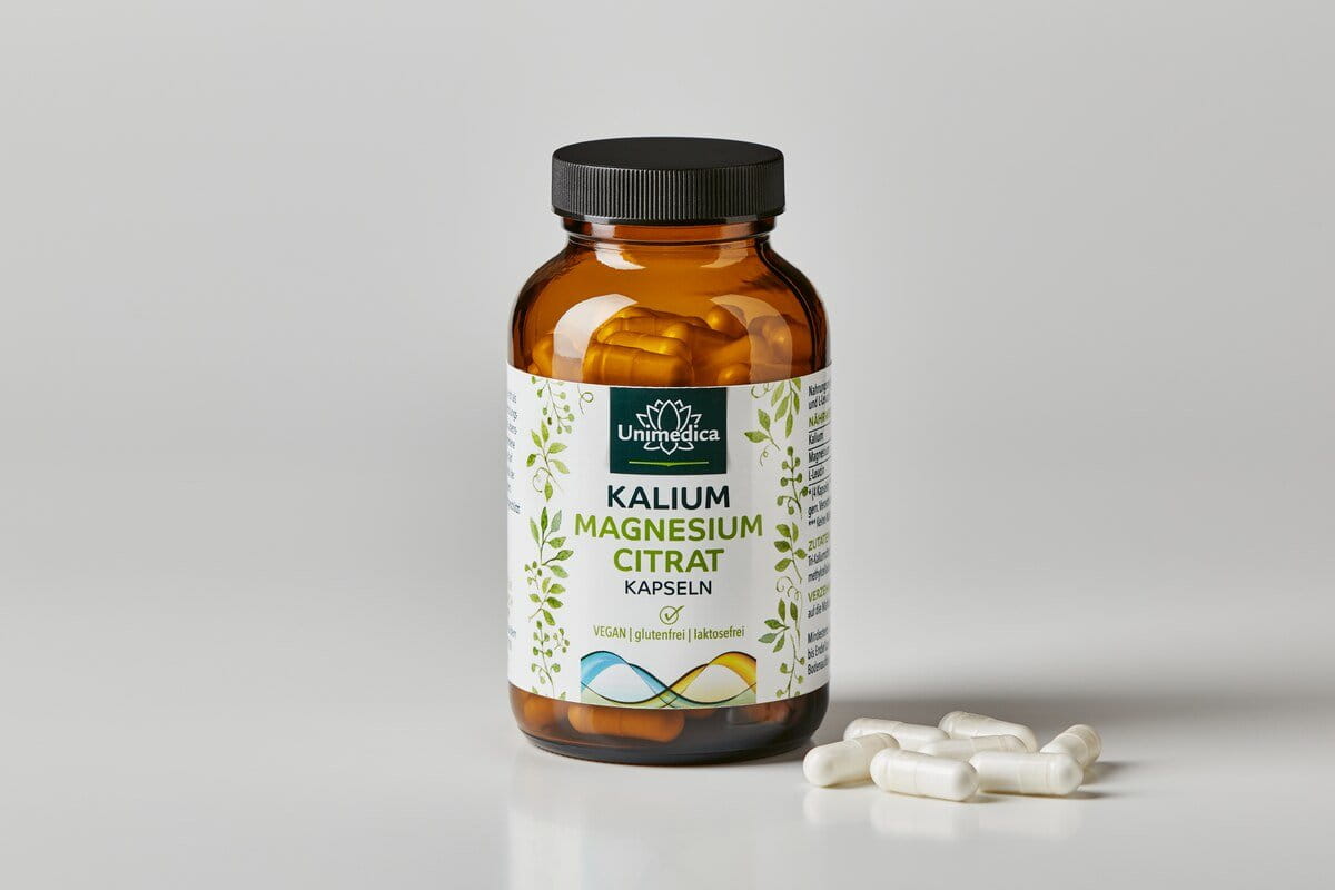 Magnesium potassium citrate - 120 capsules - from Unimedica