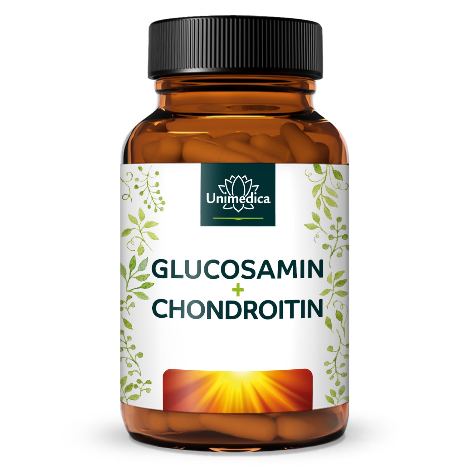 Glucosamine + Chondroitin - 1000 mg / 1200 mg per daily dose - 180 capsules - from Unimedica