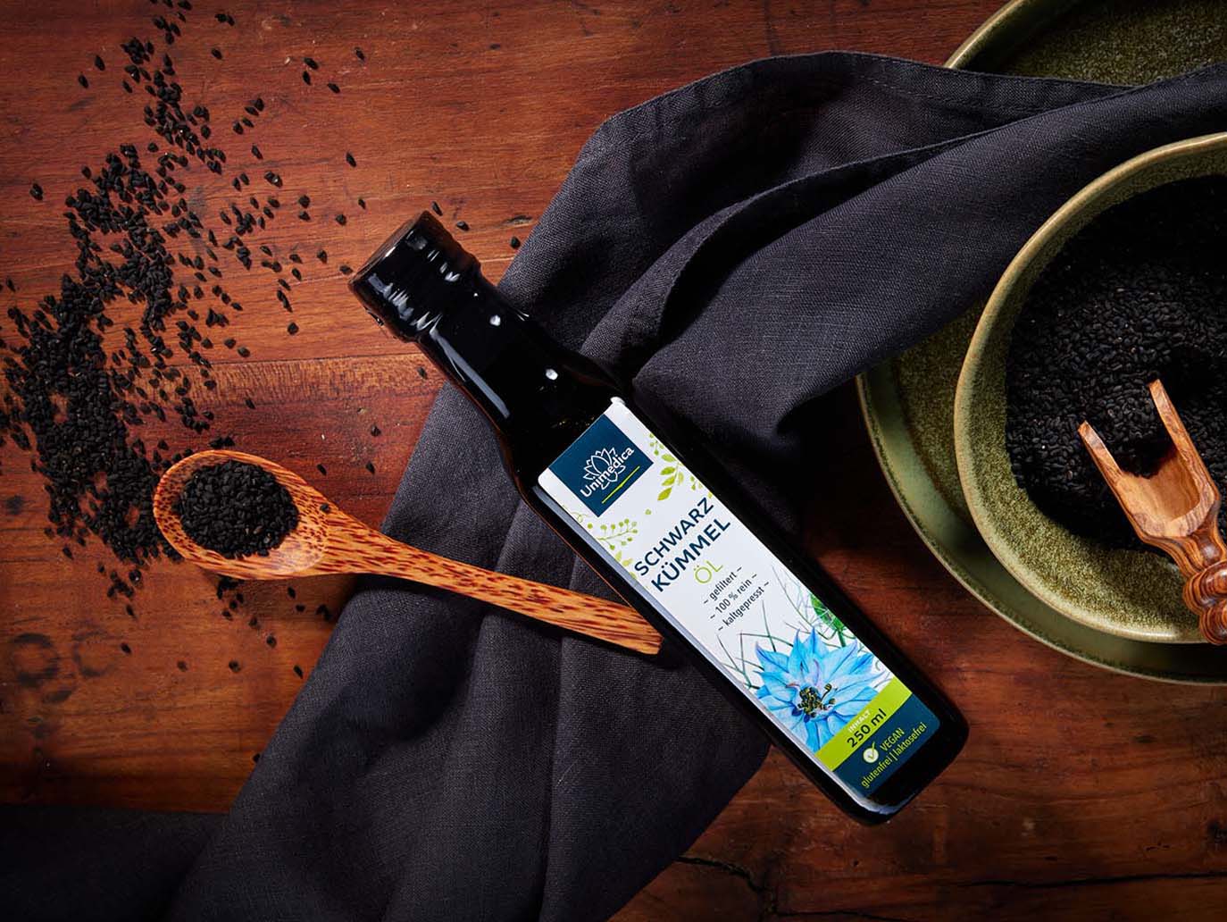 Filtered black seed oil - 250 ml - from Unimedica