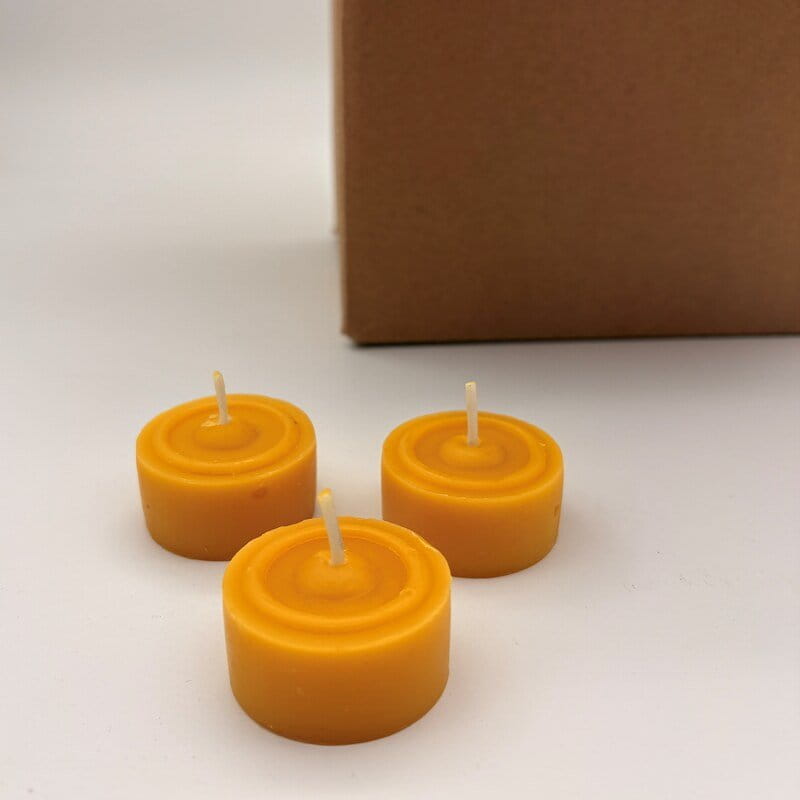 Bienenwachs Teelichter 50 Stück