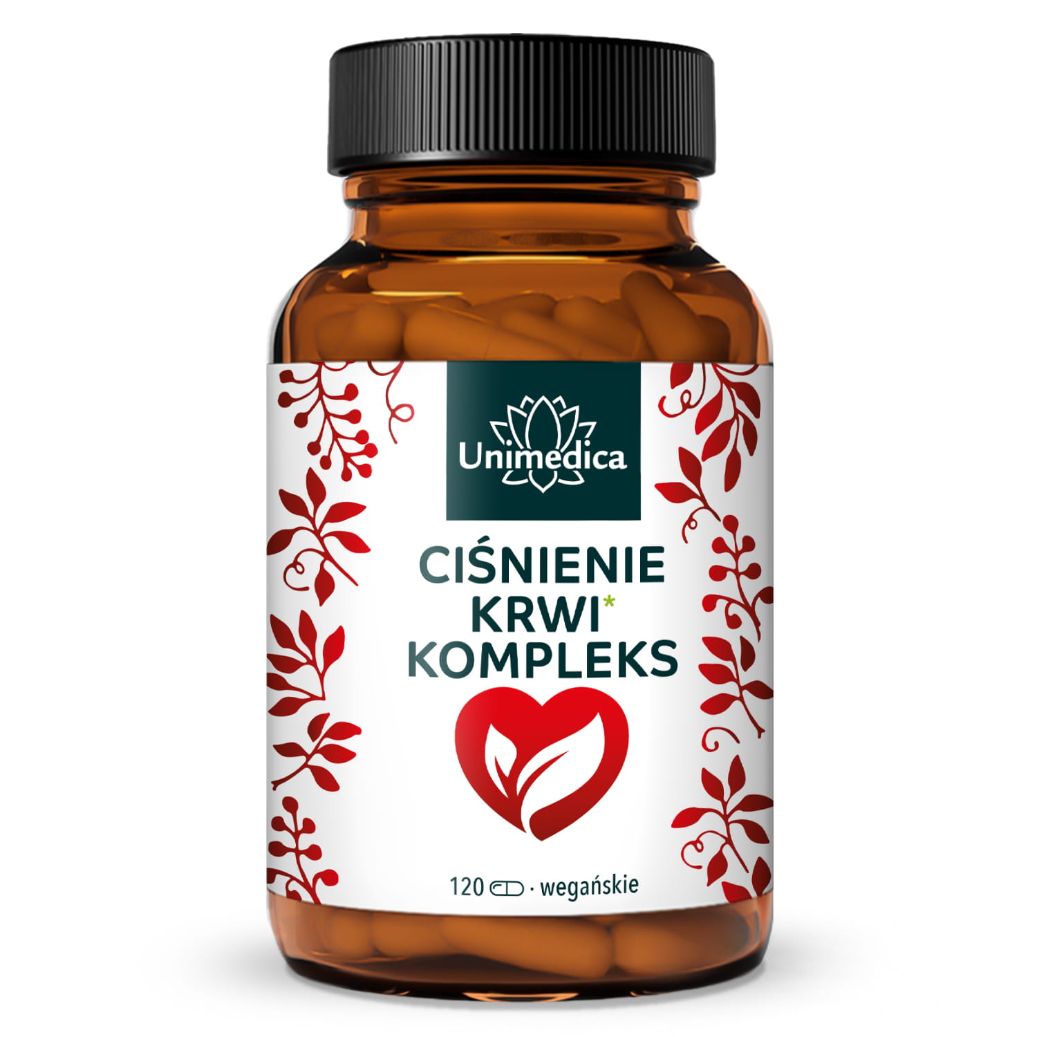 Kompleks na ciśnienie krwi* - wysokodawkowy - 120 kapsułek - od Unimedica