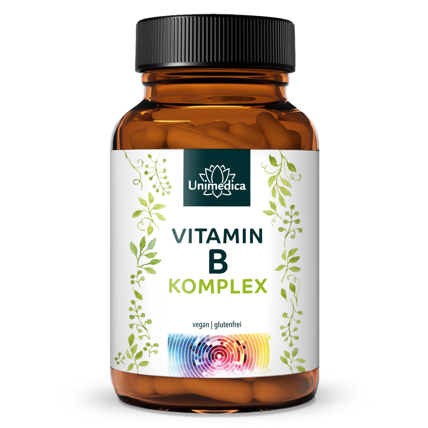 Vitamin B Komplex - hochdosiert - 180 Kapseln - mit Kofaktoren - von Unimedica