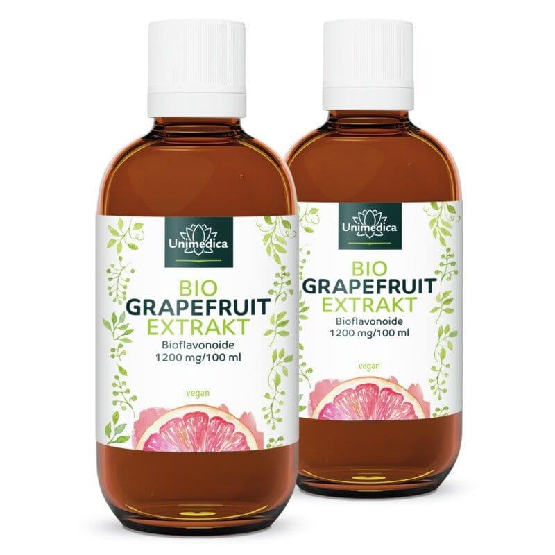 Set: Double Pack Organic Grapefruit Extract 1200 mg - 100 ml