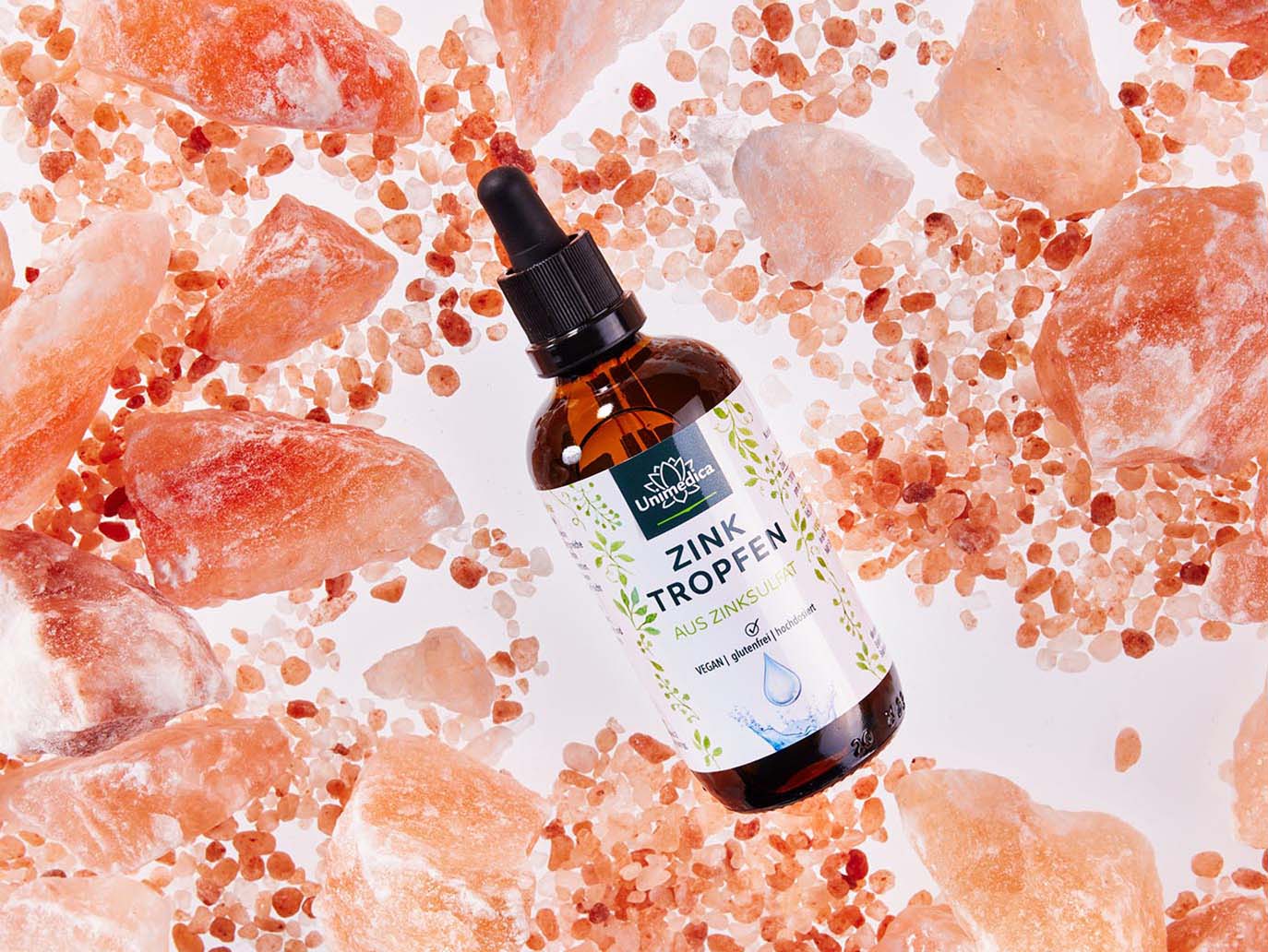 Gouttes de zinc (sulfate de zinc) - 15 mg par dose journalière (10 gouttes) - 100 ml - Unimedica