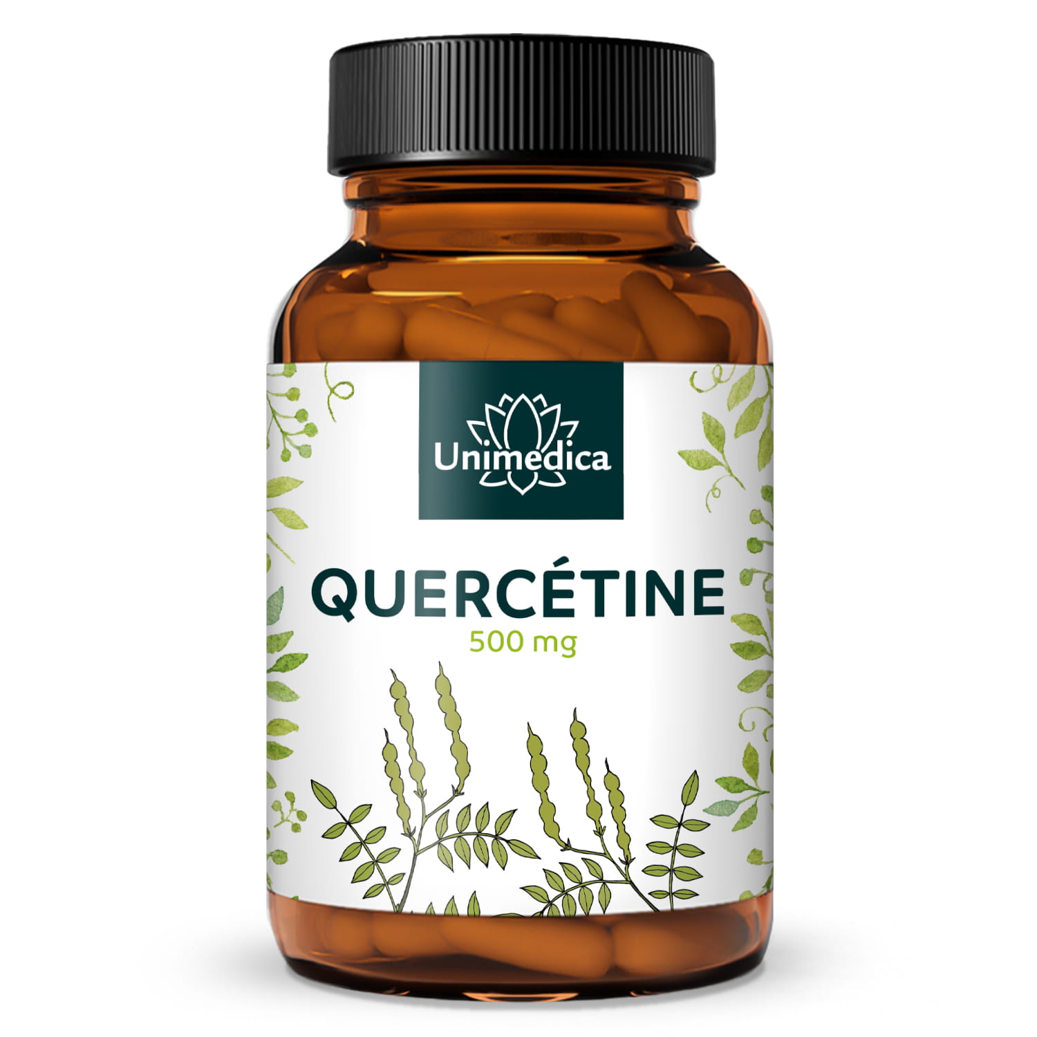 Quercétine - 500 mg par dose journalière (1 gélule) - 120 gélules - par Unimedica