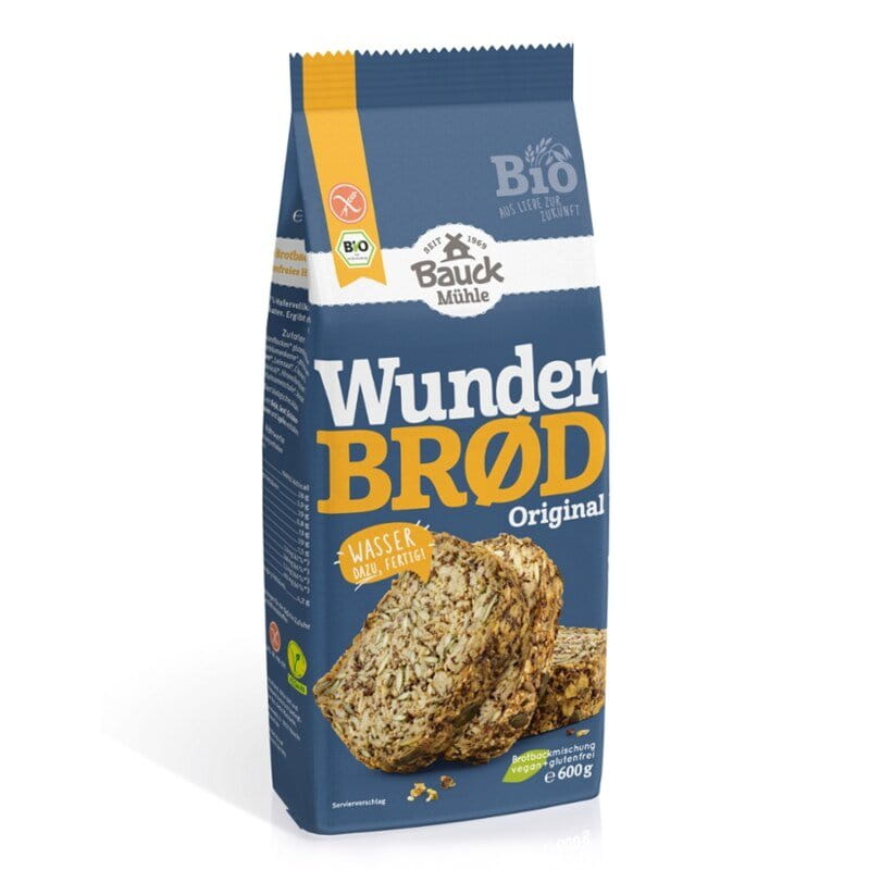 Wunderbrot - Wunderbrød glutenfrei Bio - Bauckhof