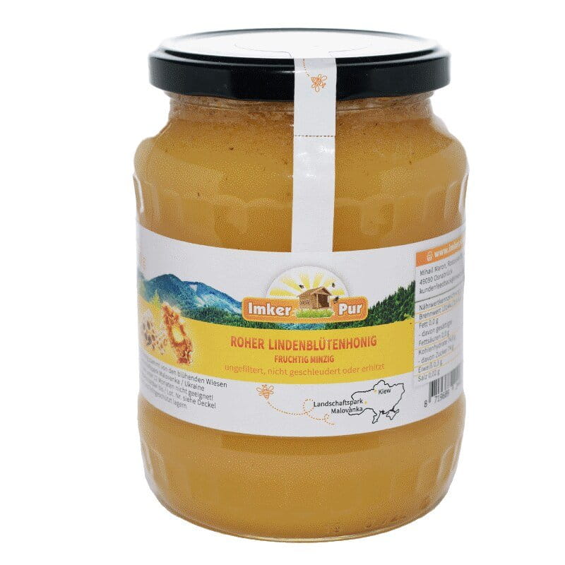 Roher Lindenblüten-Honig - 1 kg