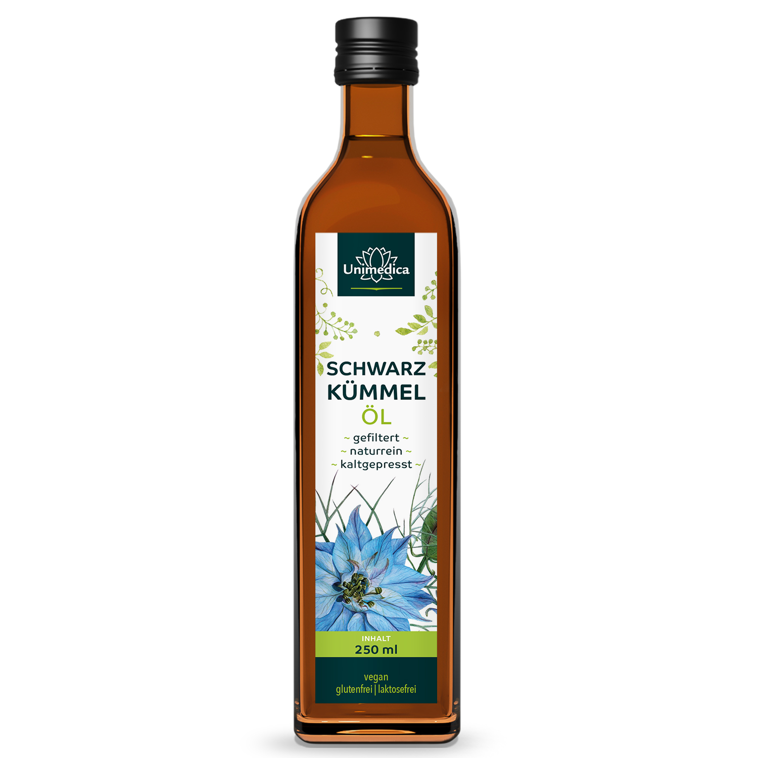 Schwarzkümmelöl gefiltert - 250 ml - von Unimedica