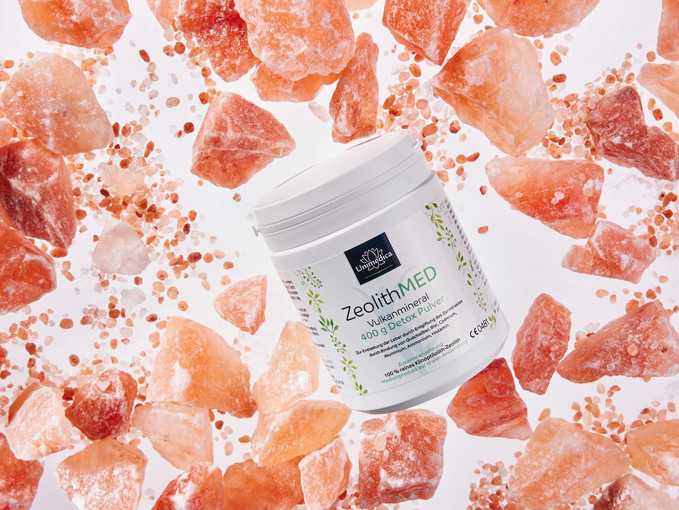 ZeolithMED Detox Pulver - Vulkanmineralien - 400 g - von Unimedica