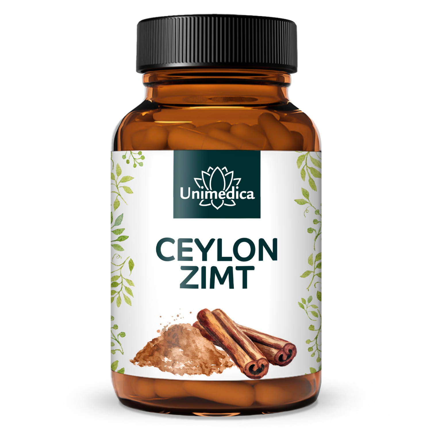 Ceylon Cinnamon Extract 10:1 - 190 mg per daily dose (1 capsule) - 120 capsules - by Unimedica