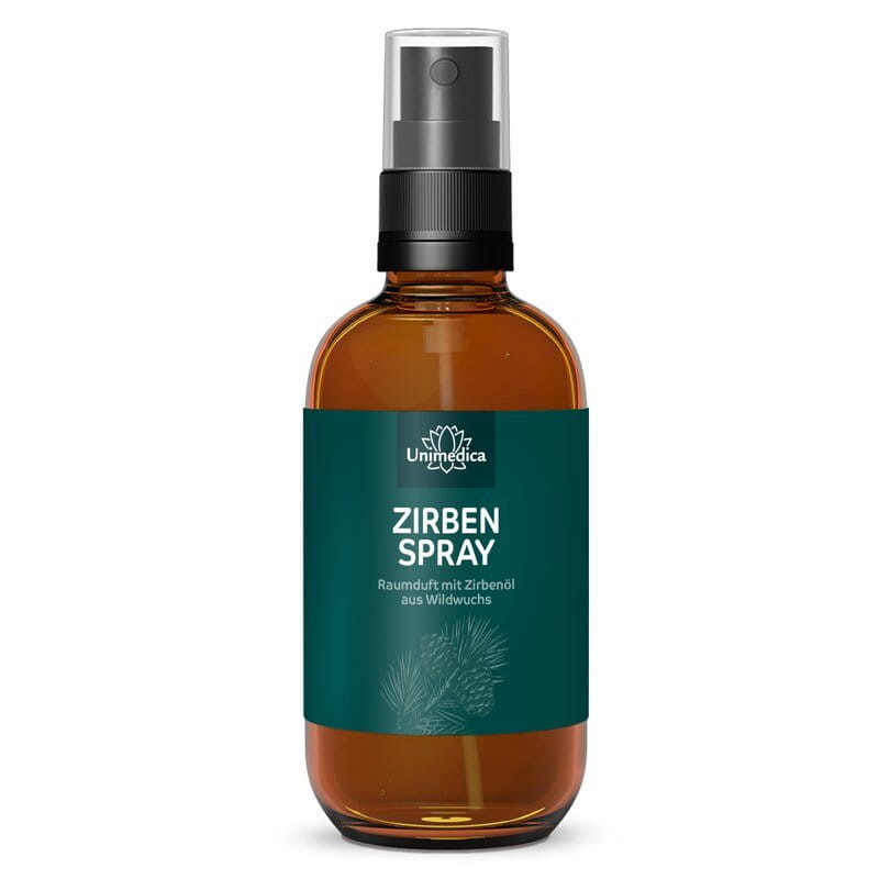 Spray au pin cembro - parfum d'ambiance à l'huile de pin cembro issu de la croissance sauvage - 100 ml - de Unimedica