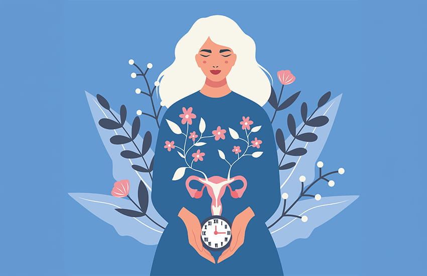 Hormonelle Veränderungen in den Wechseljahren können trockene Augen begünstigen.