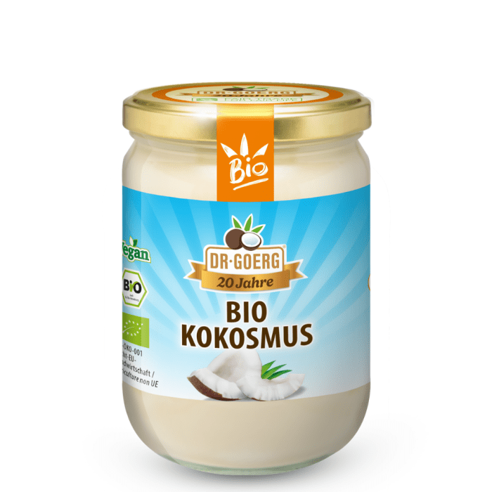 Crema di cocco Premium biologica - Dr. Goerg - 500 g