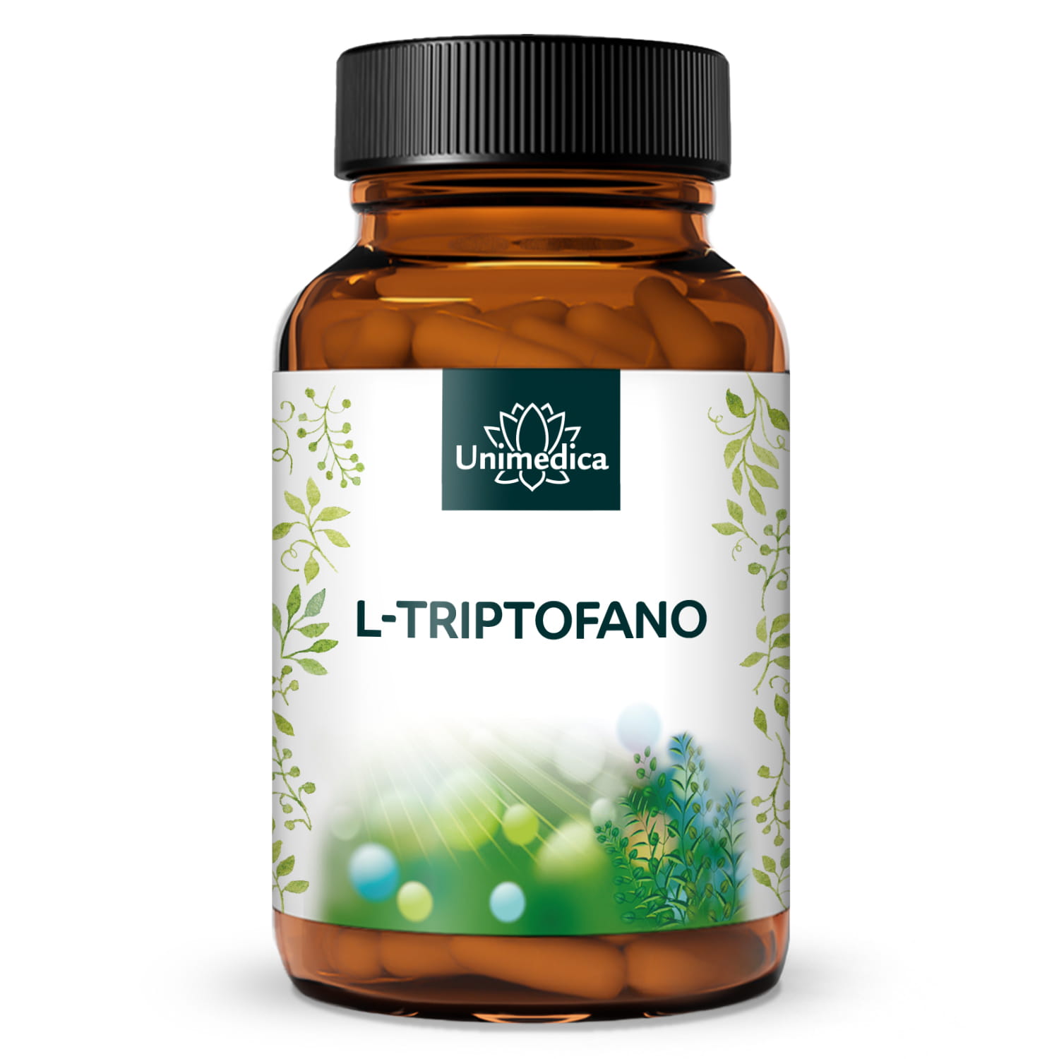 L-Triptofano - 500 mg per dose giornaliera (1 capsula) - 240 capsule - di Unimedica