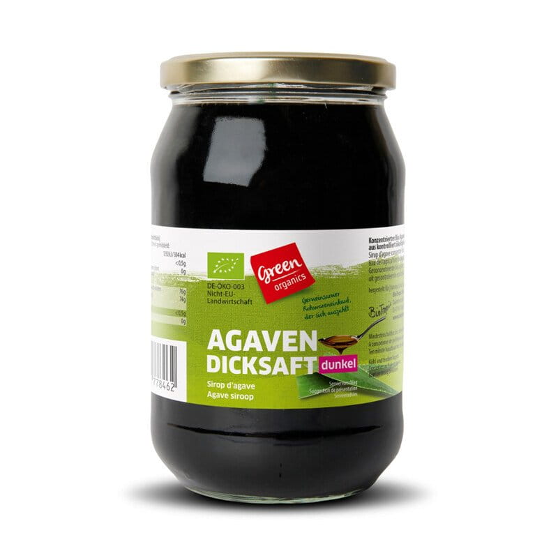 Agavendicksaft im Glas - Bio - 1000 g