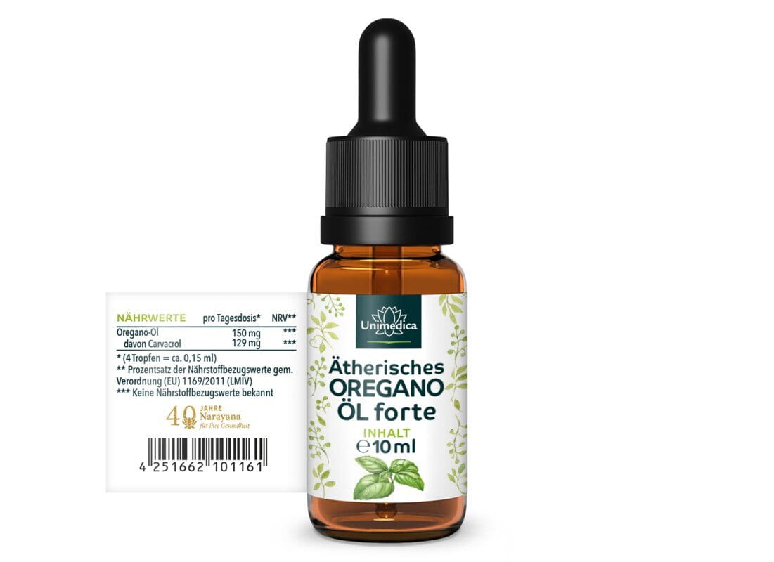 Oregano Öl forte 86 % - 10 ml - von Unimedica