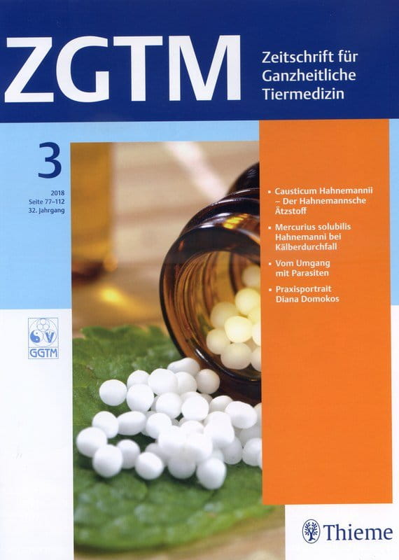Zeitschrift für Ganzheitliche Tiermedizin -2018/3