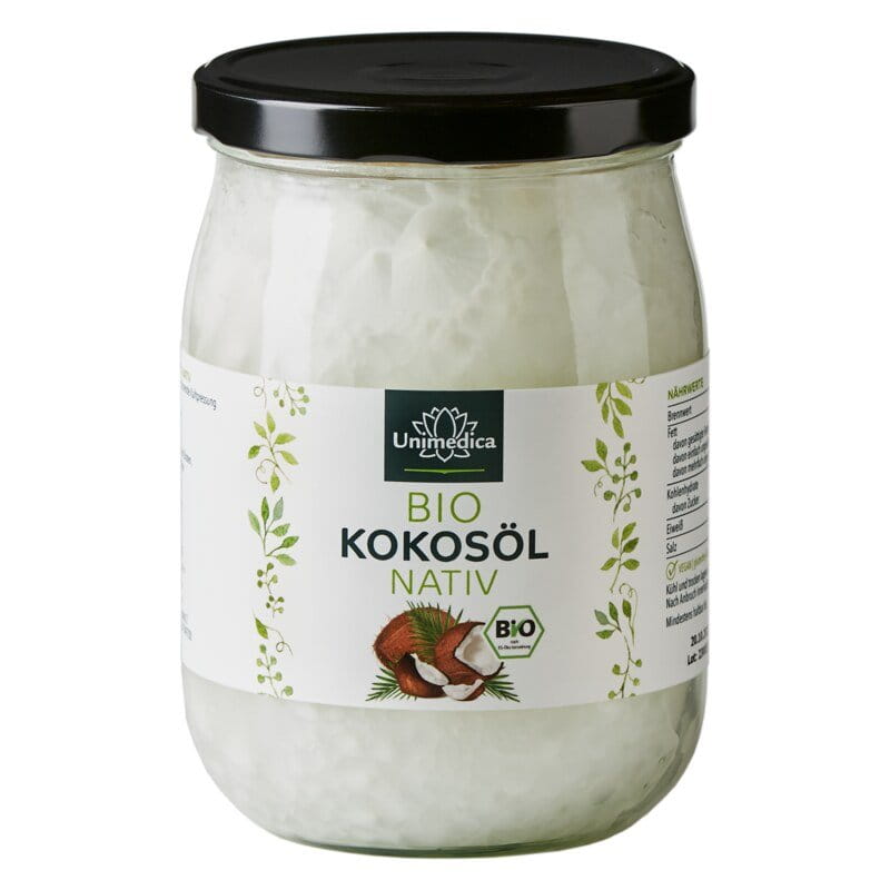 Bio Kokosöl nativ - Virgin Coconut Oil - 1.000 ml - von Unimedica