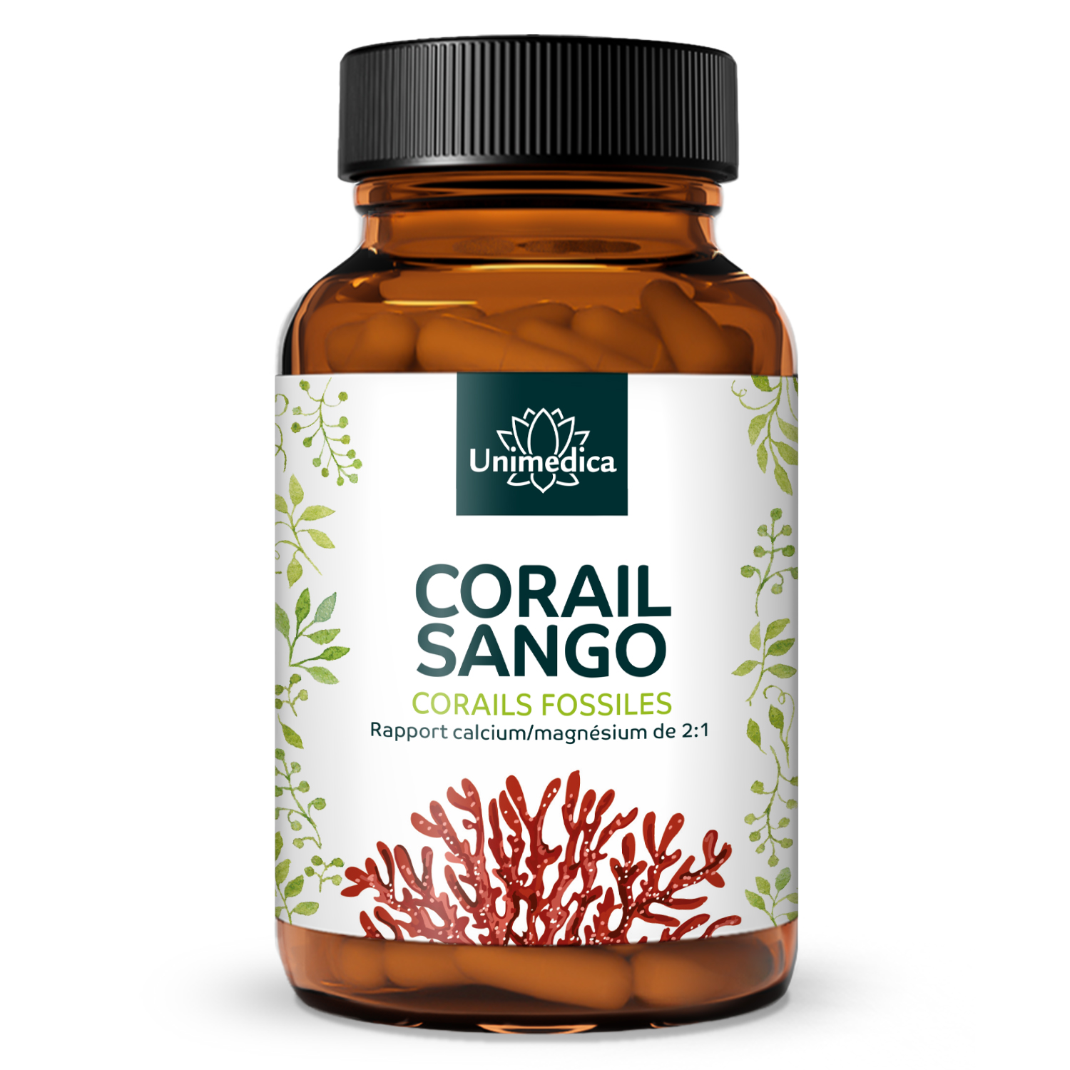 Sango Koralle - 90 % corail fossile - 180 gélules
